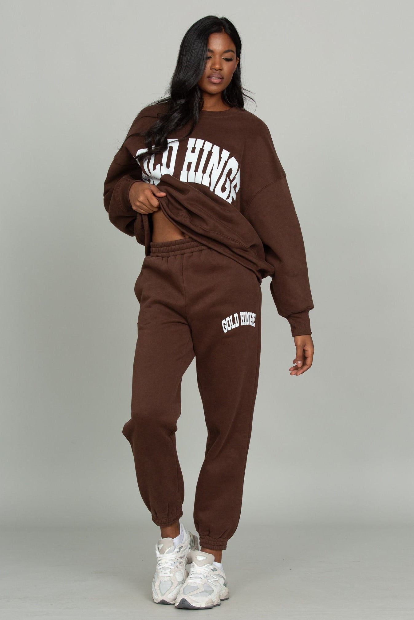 Dark Brown GH Sweatpants