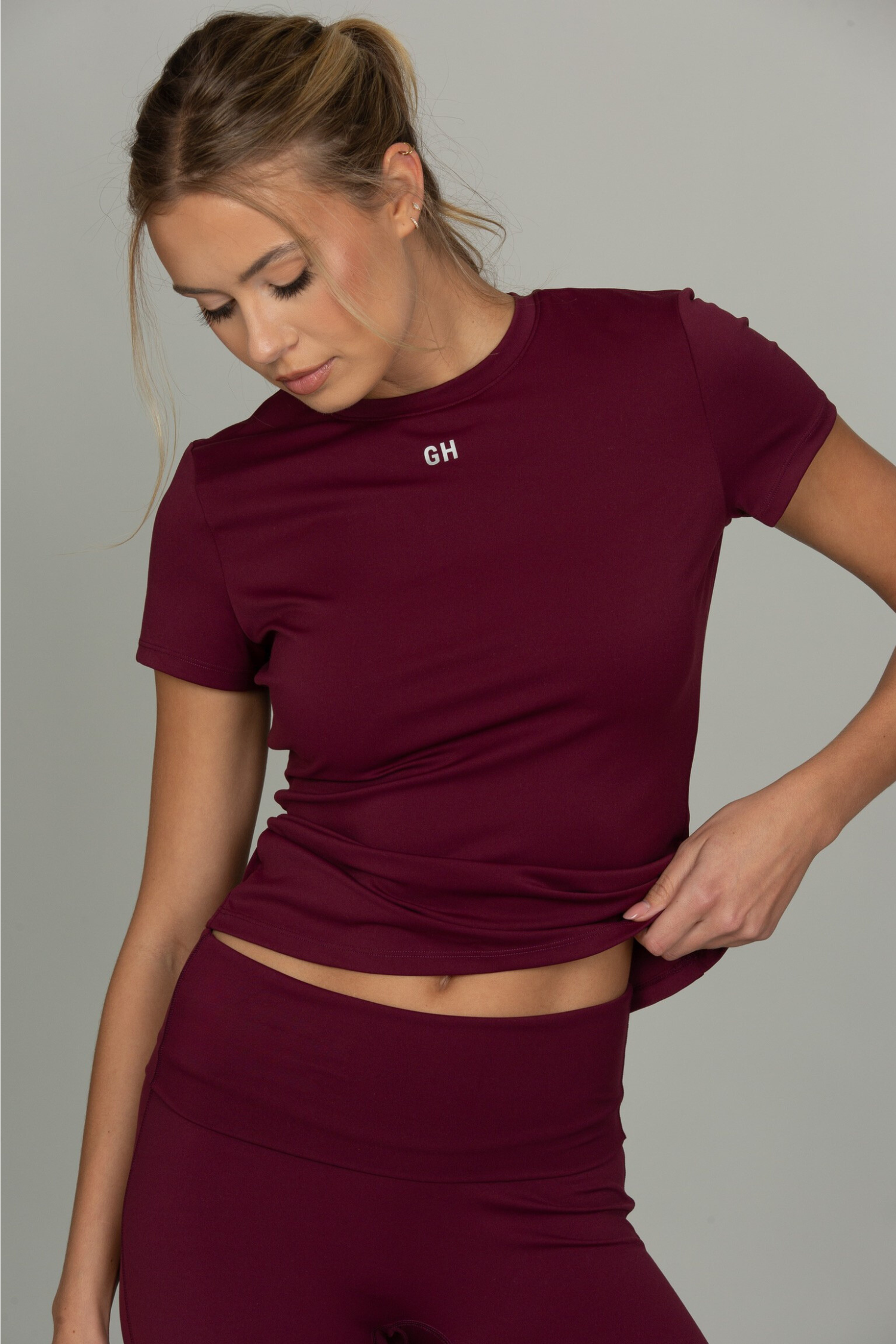 Merlot Essential Full Length Short Sleeve