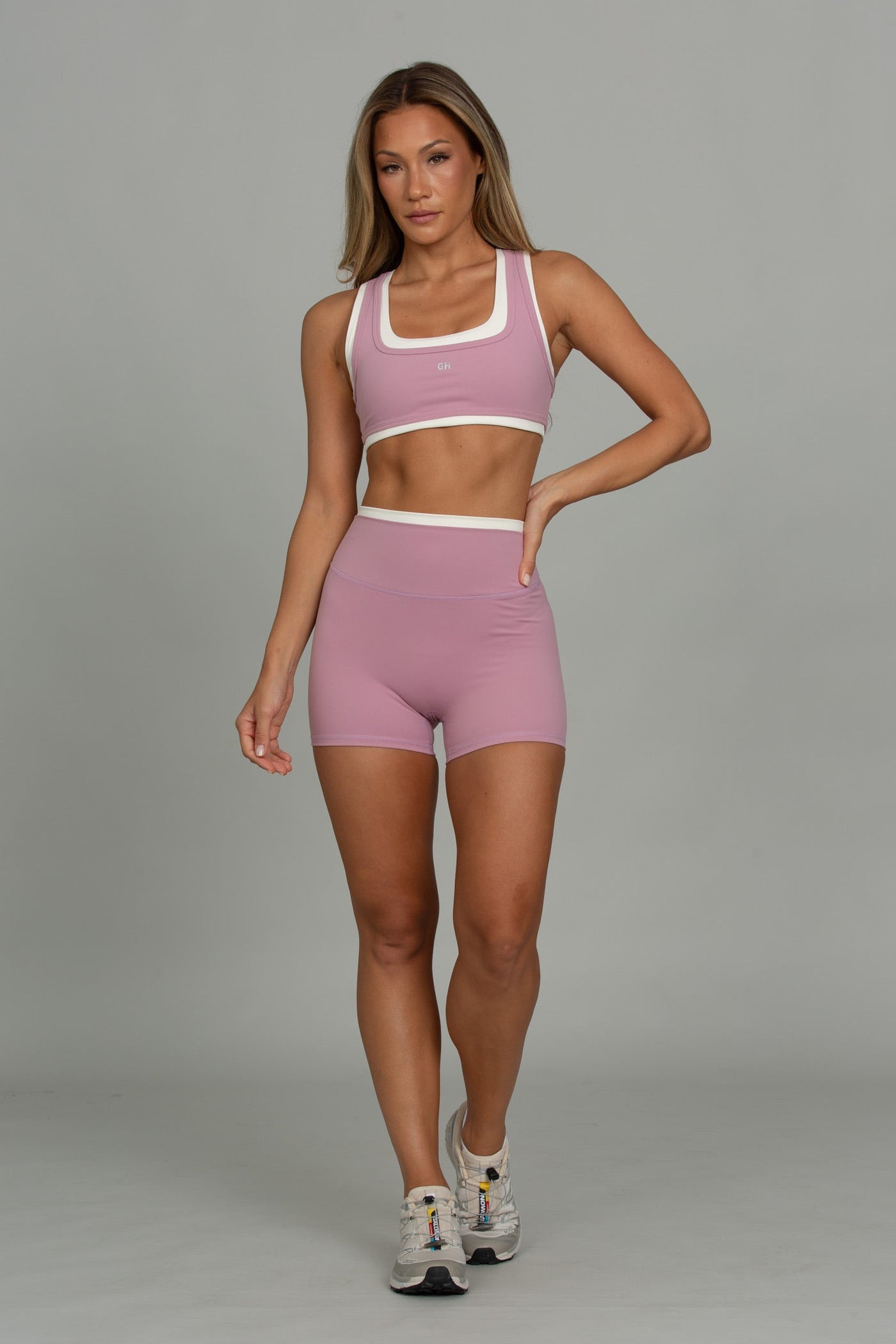Soft Berry Double Waist MotionContour Short