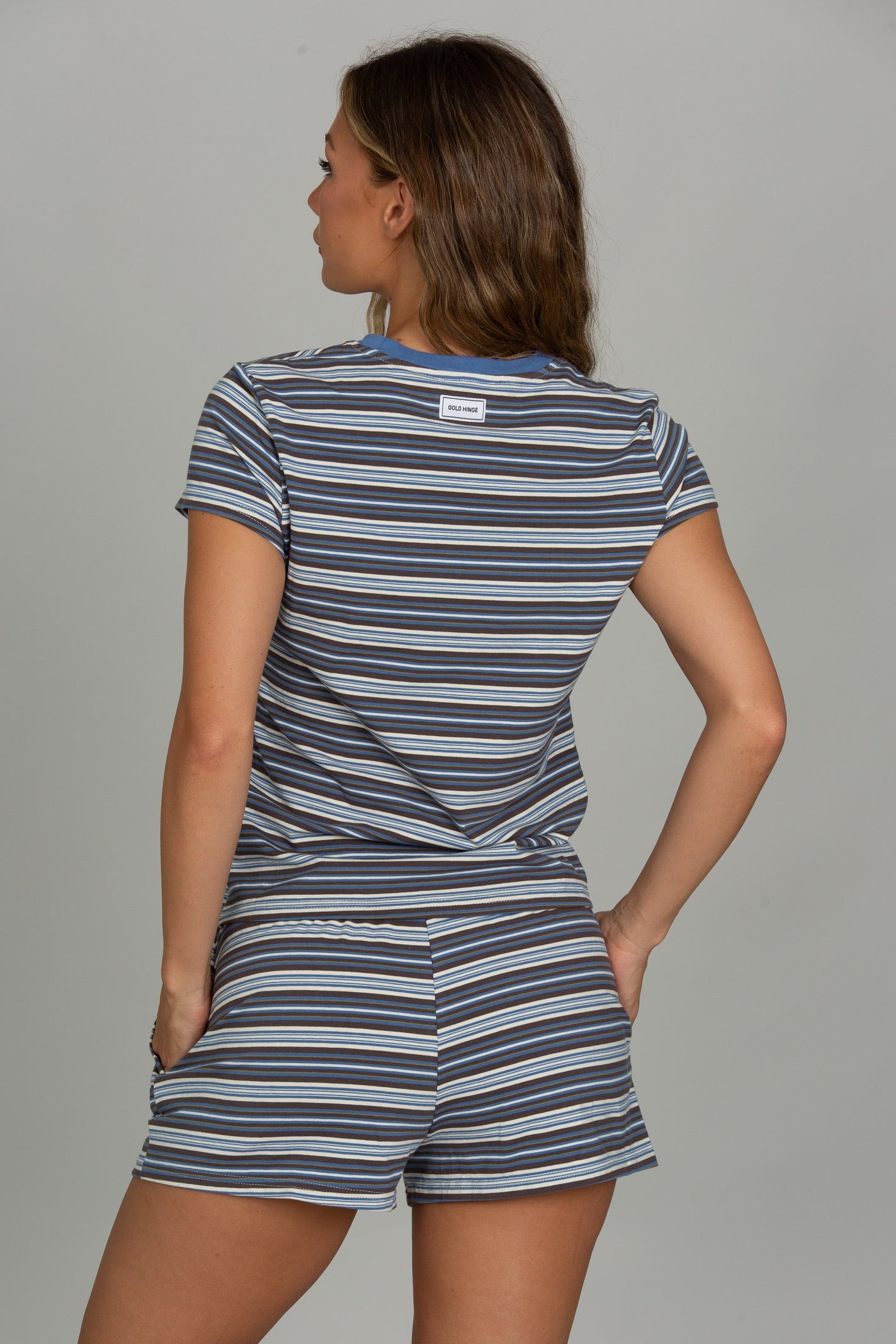Lagoon Striped Short