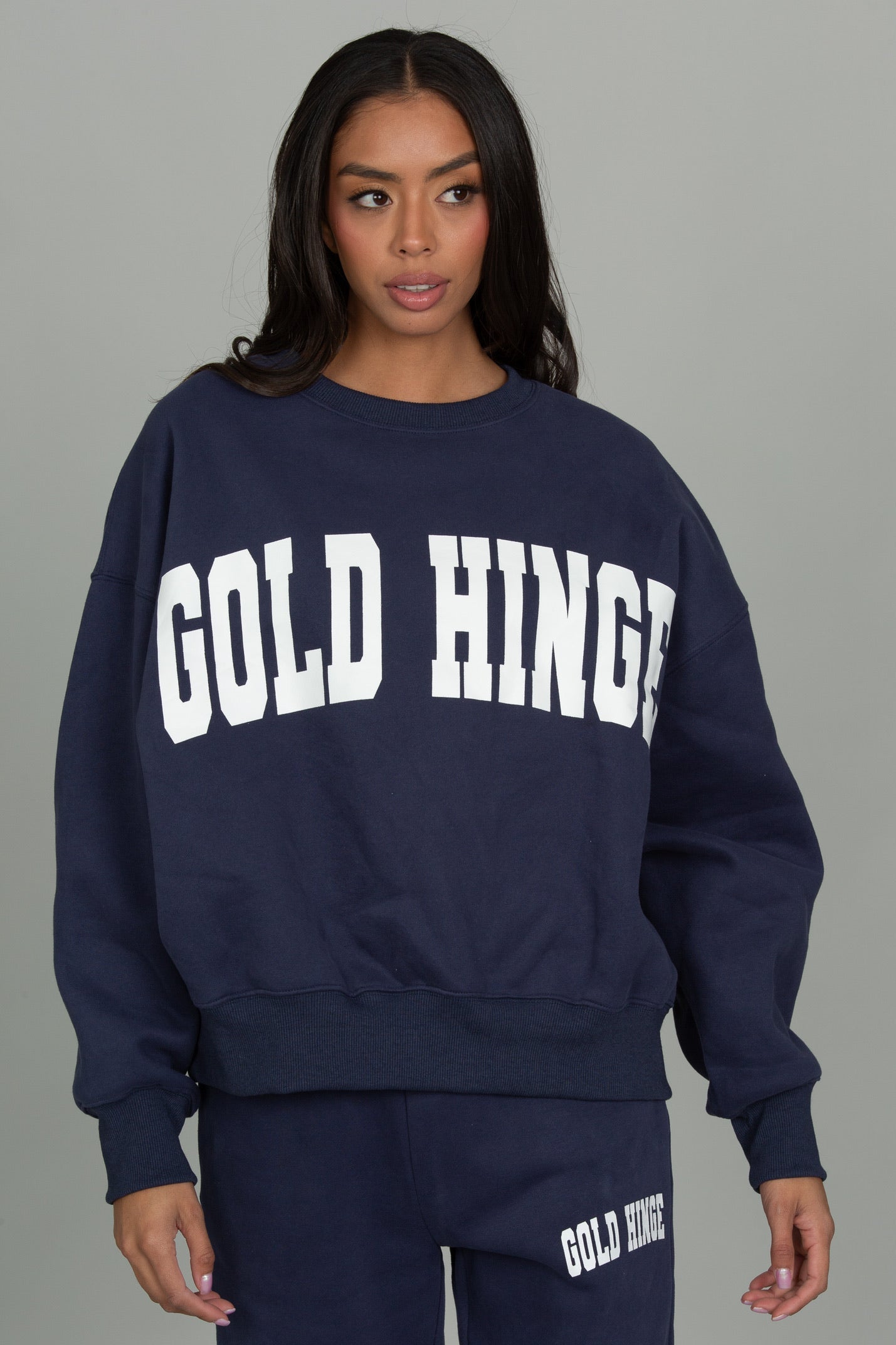 Dark Denim GH Wide Arm Sweatshirt