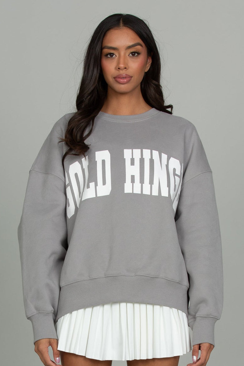 Light Grey GH Wide Arm Sweatshirt