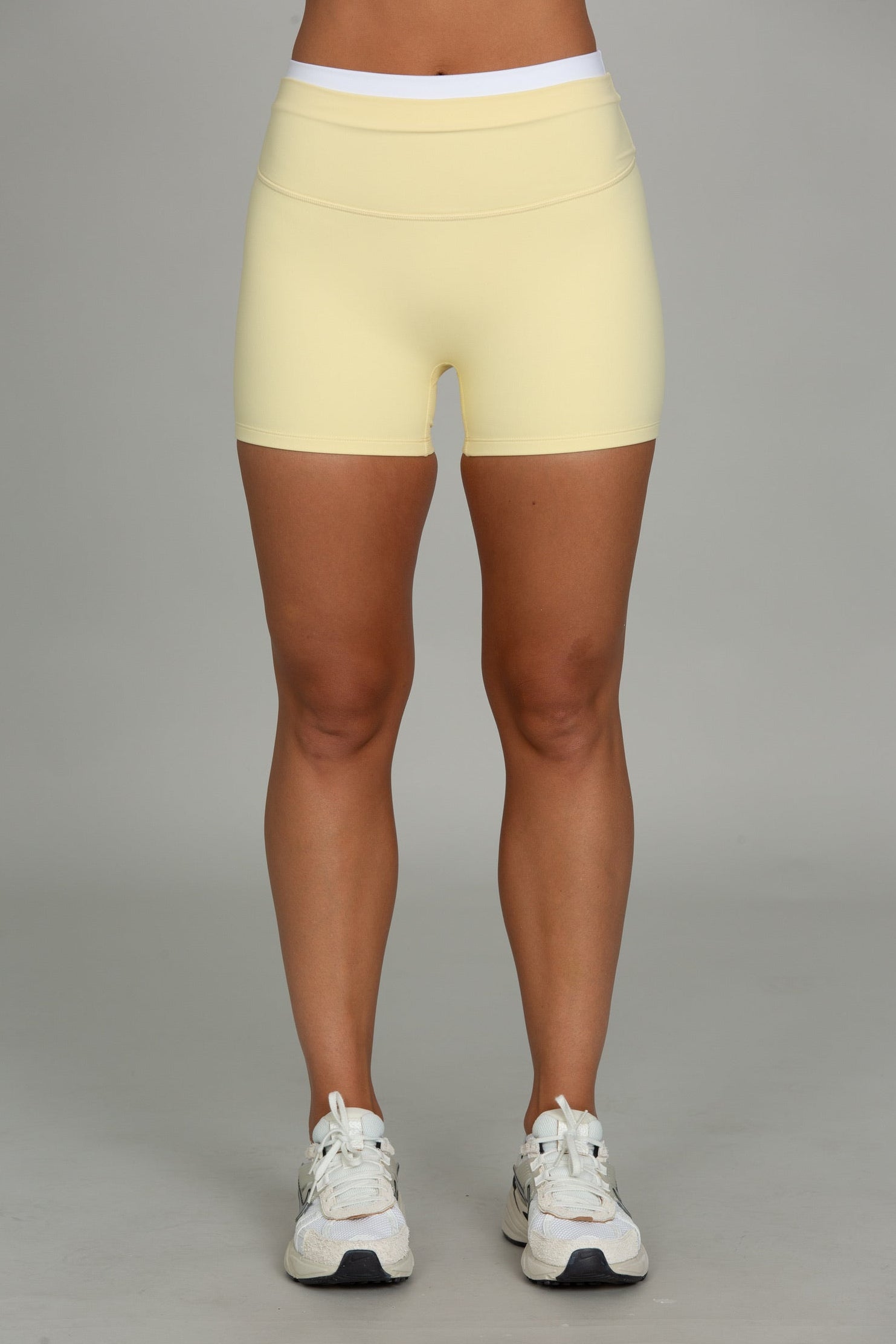 Warm Yellow Double Waist StrydeForm Short