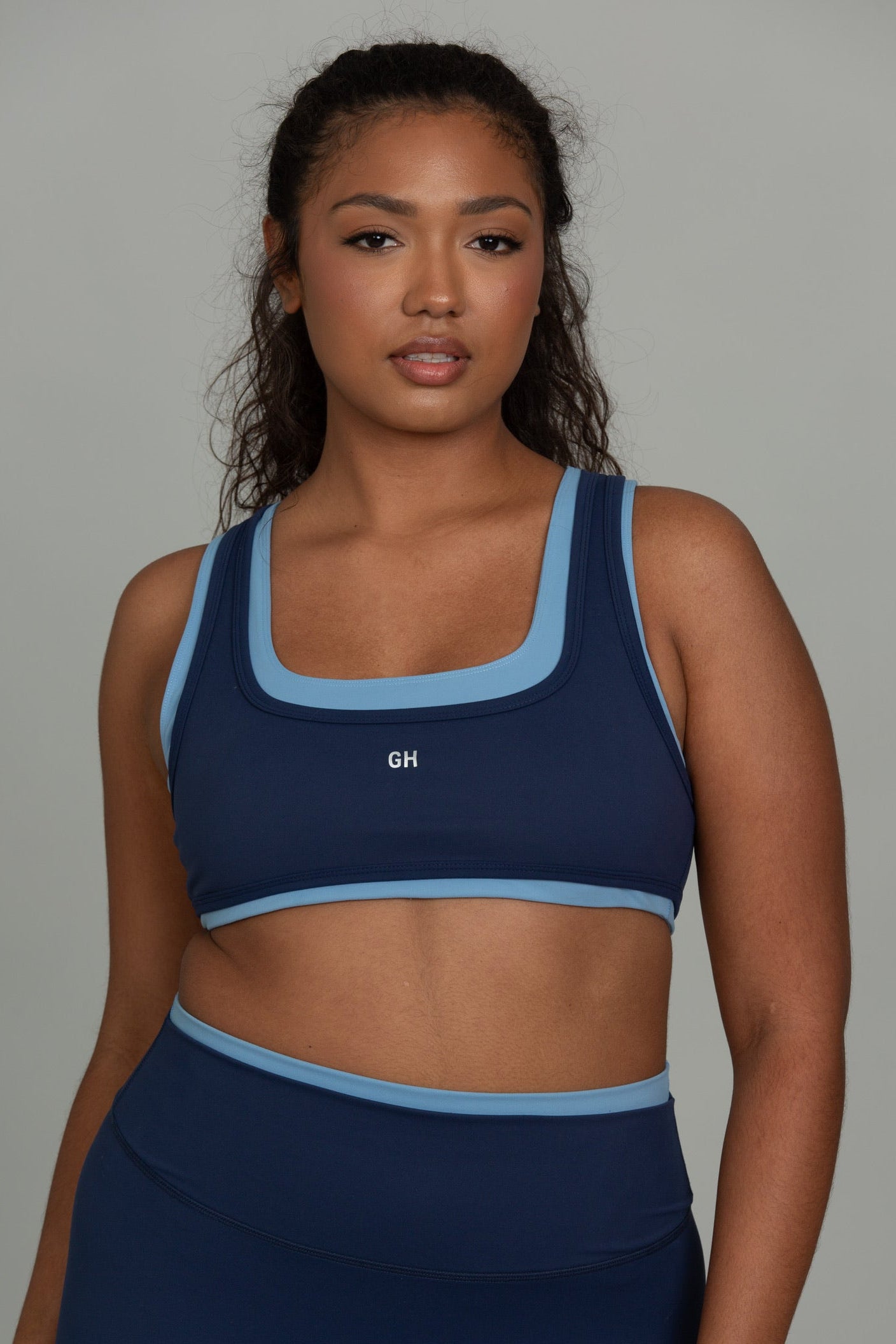 French Navy MotionContour Dual Bra
