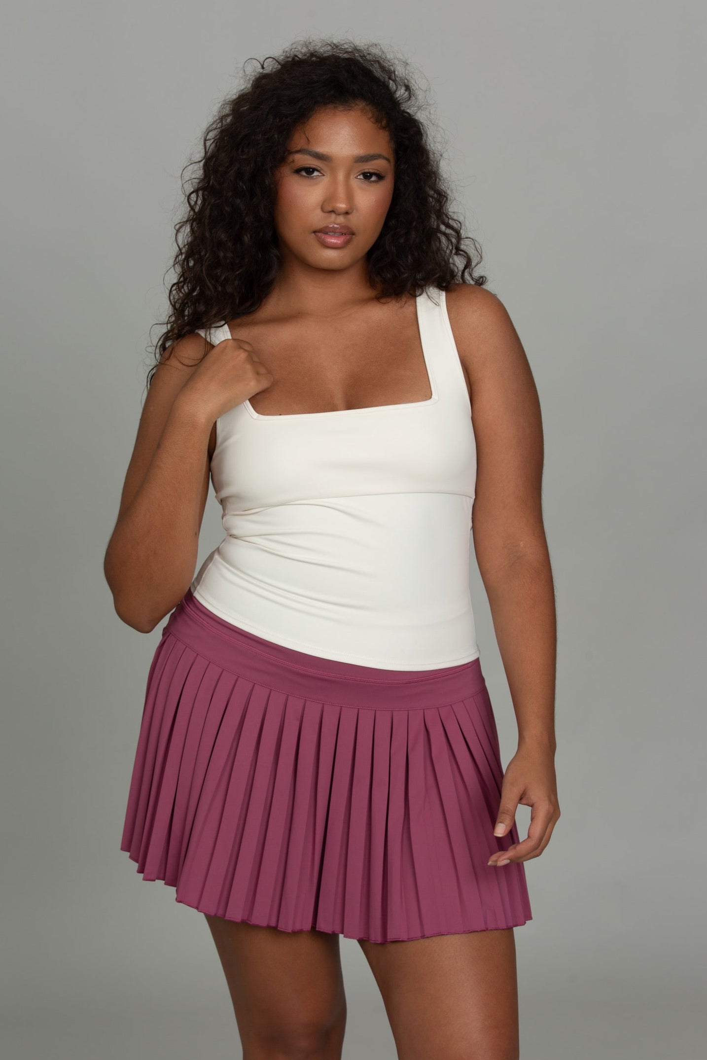 15" Acai Pleated Tennis Skirt