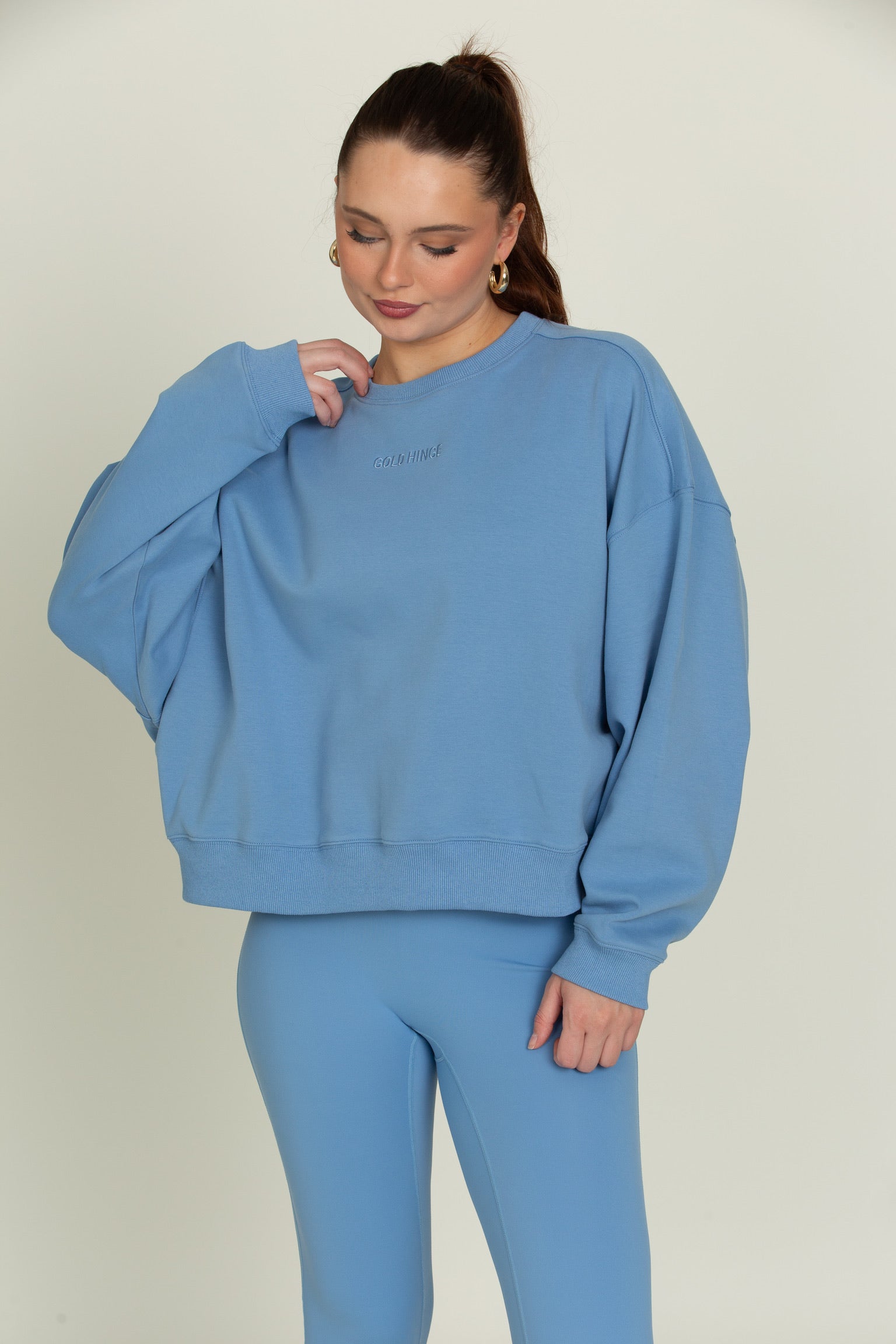 Gold sweatshirts sales