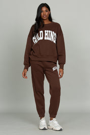 Dark Brown GH Sweatpants