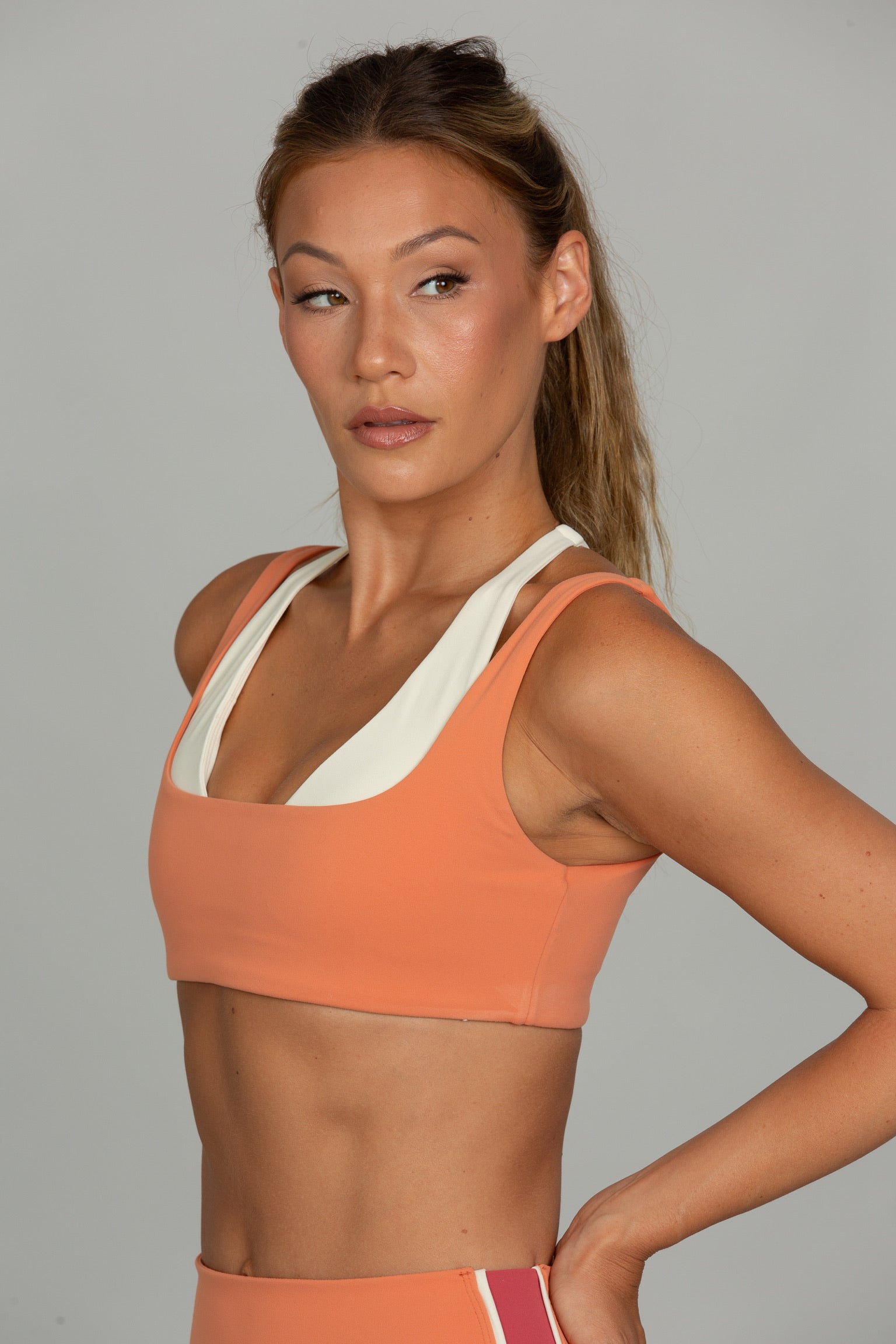 Burnt Orange Velocity StrydeForm Bra