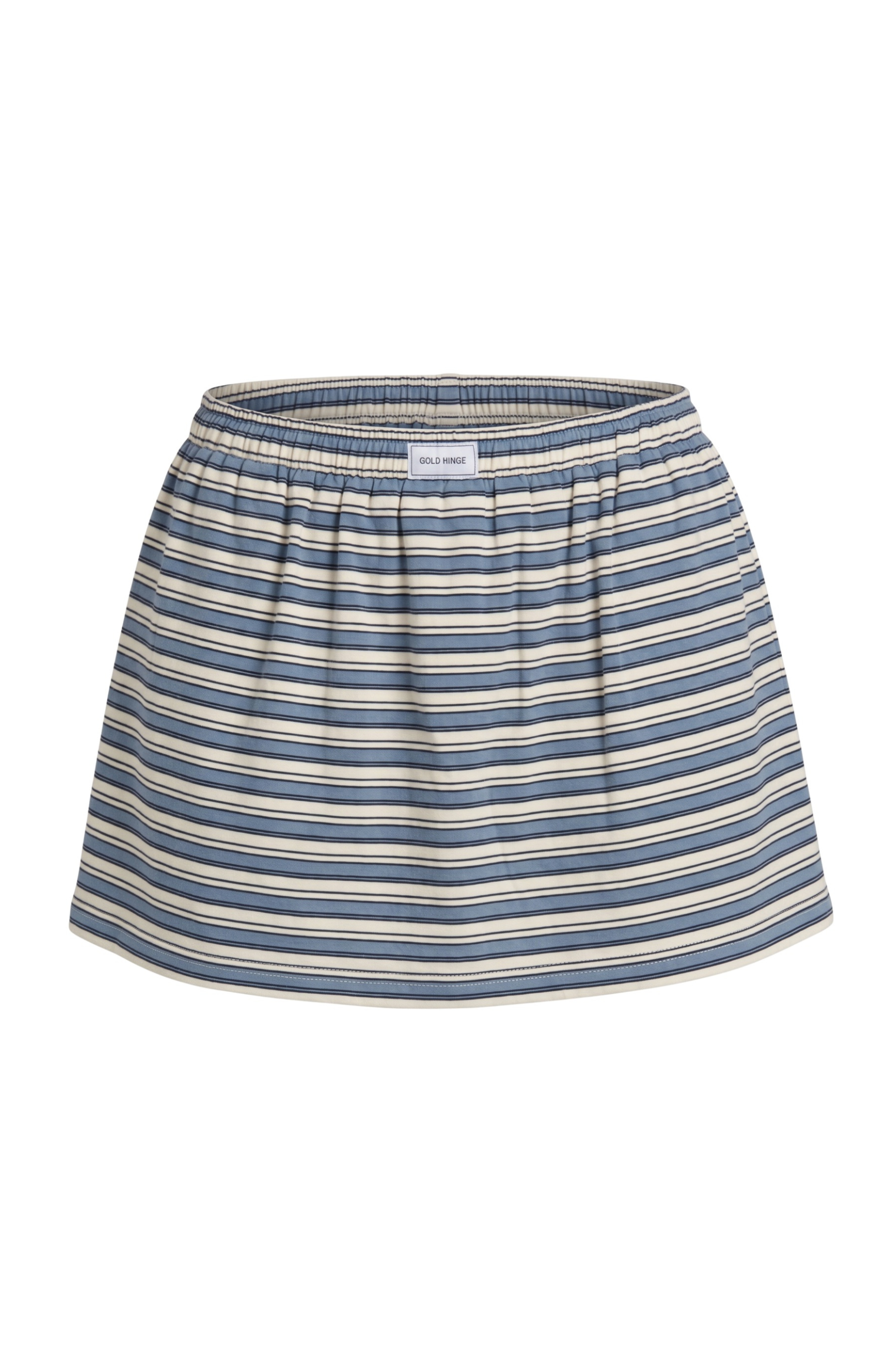 Chill Cotton Striped Skirt