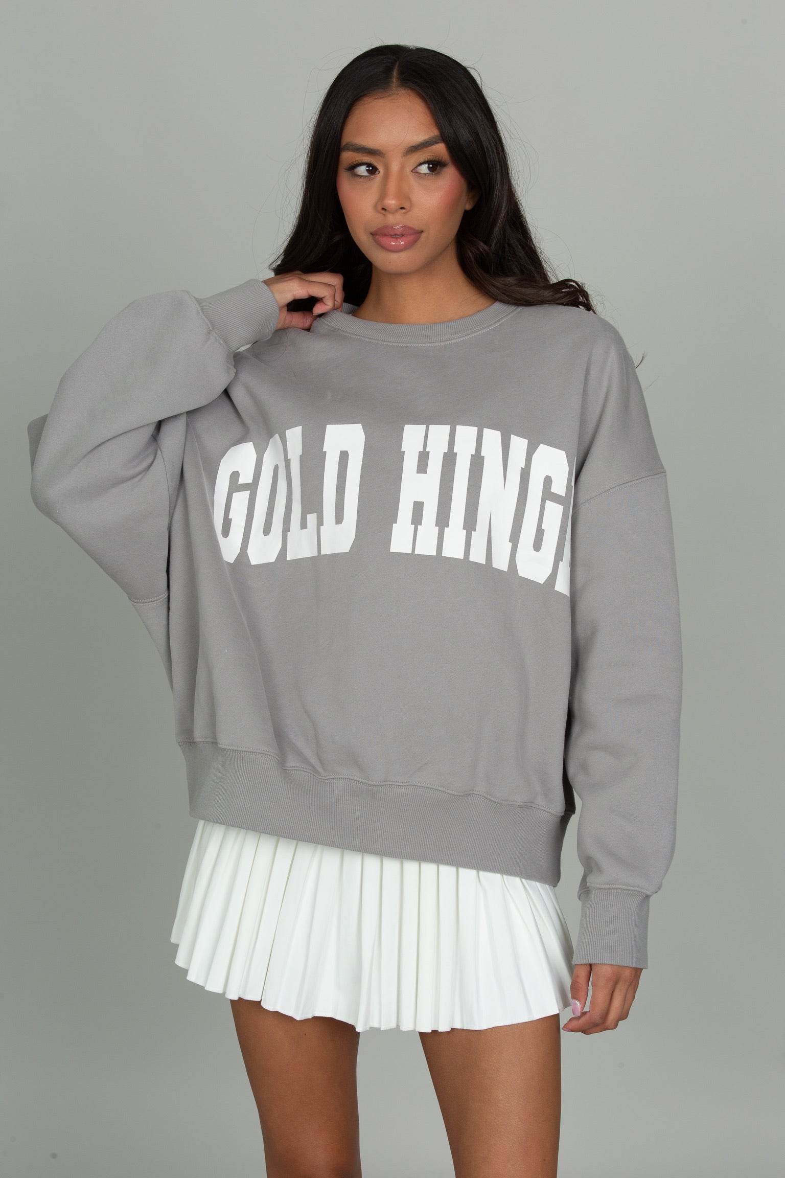 Light Grey GH Wide Arm Sweatshirt