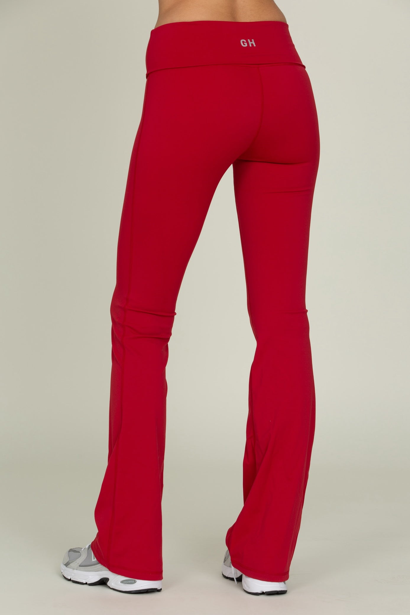 Ruby Essential Foldover Flare Pant – Gold Hinge