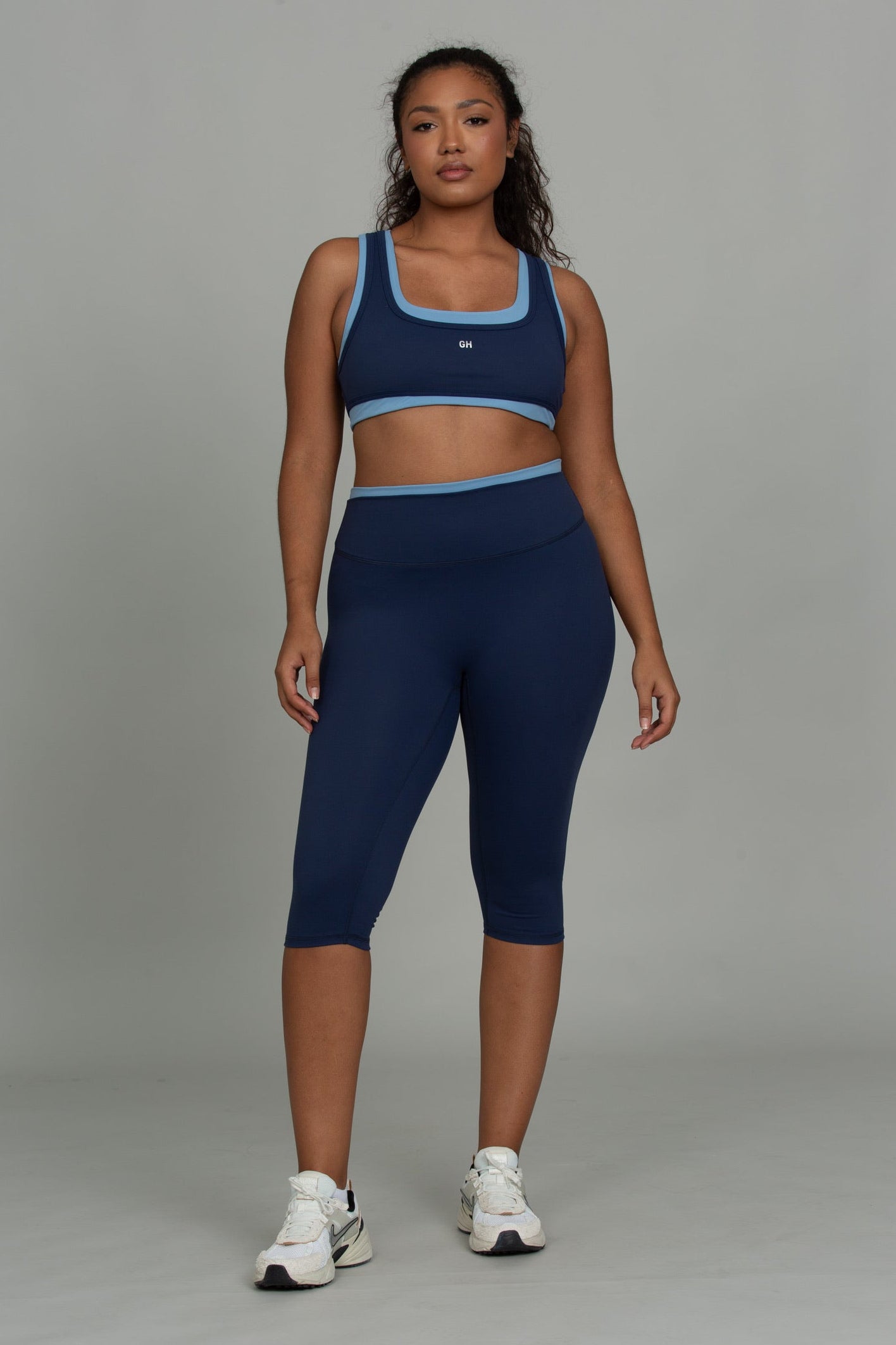 French Navy MotionContour Dual Bra