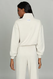Natural LuxeSoft Lounge Quarter Zip