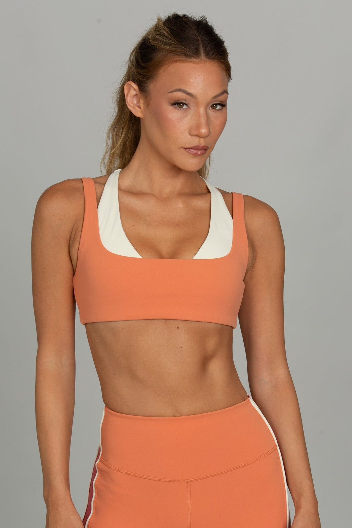 Burnt Orange Velocity StrydeForm Bra