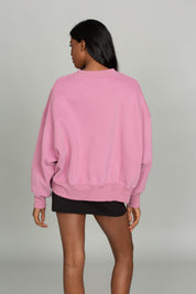 Pale Berry GH Embroidered Sweatshirt