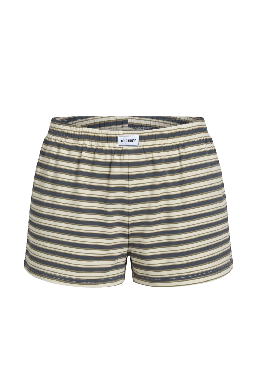 Rize Cotton Striped Short
