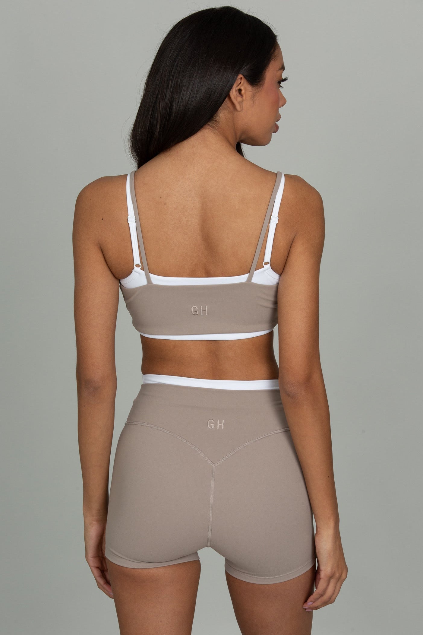 Taupe Double Waist StrydeForm Short
