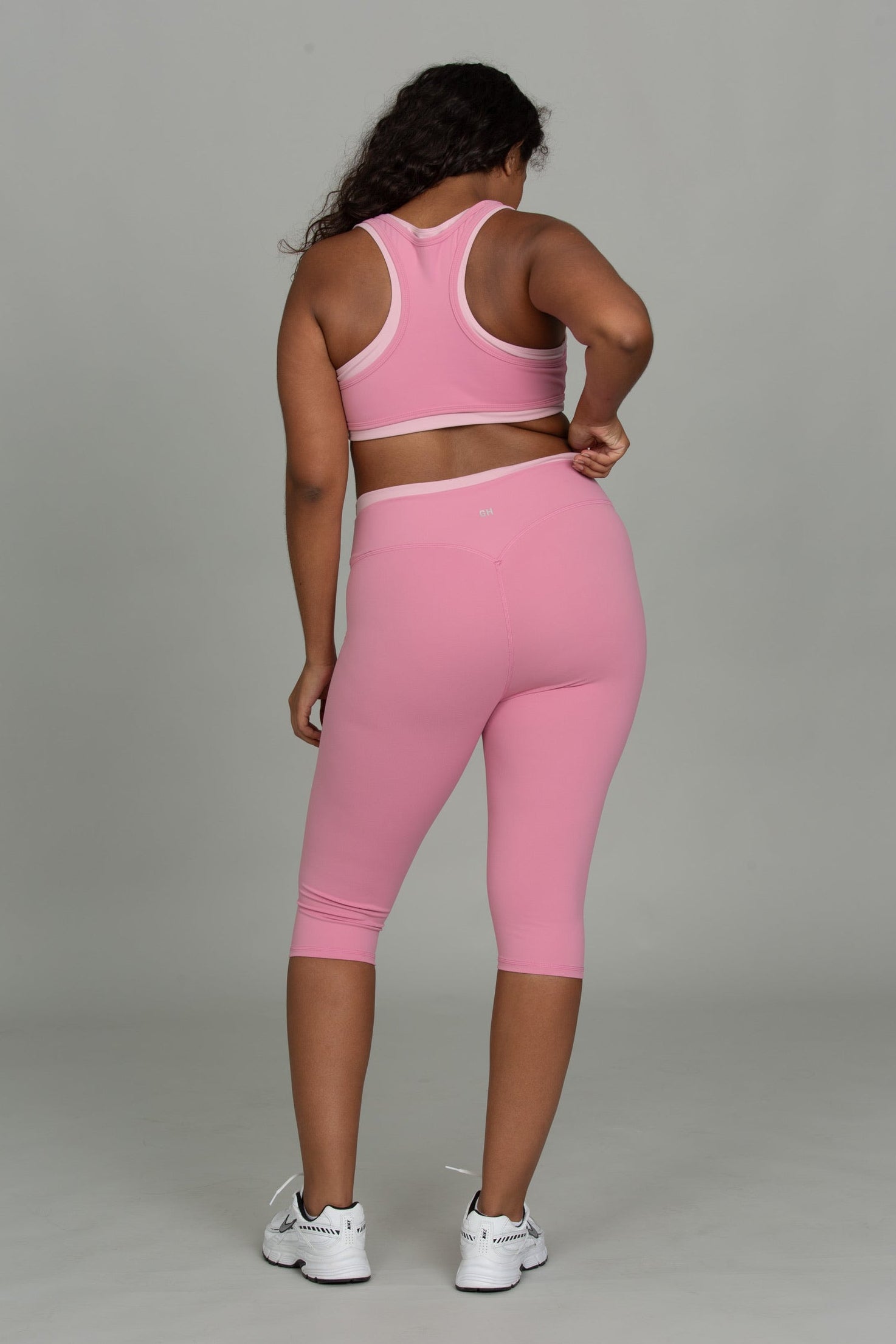 Ribbon Double Waist MotionContour Capri