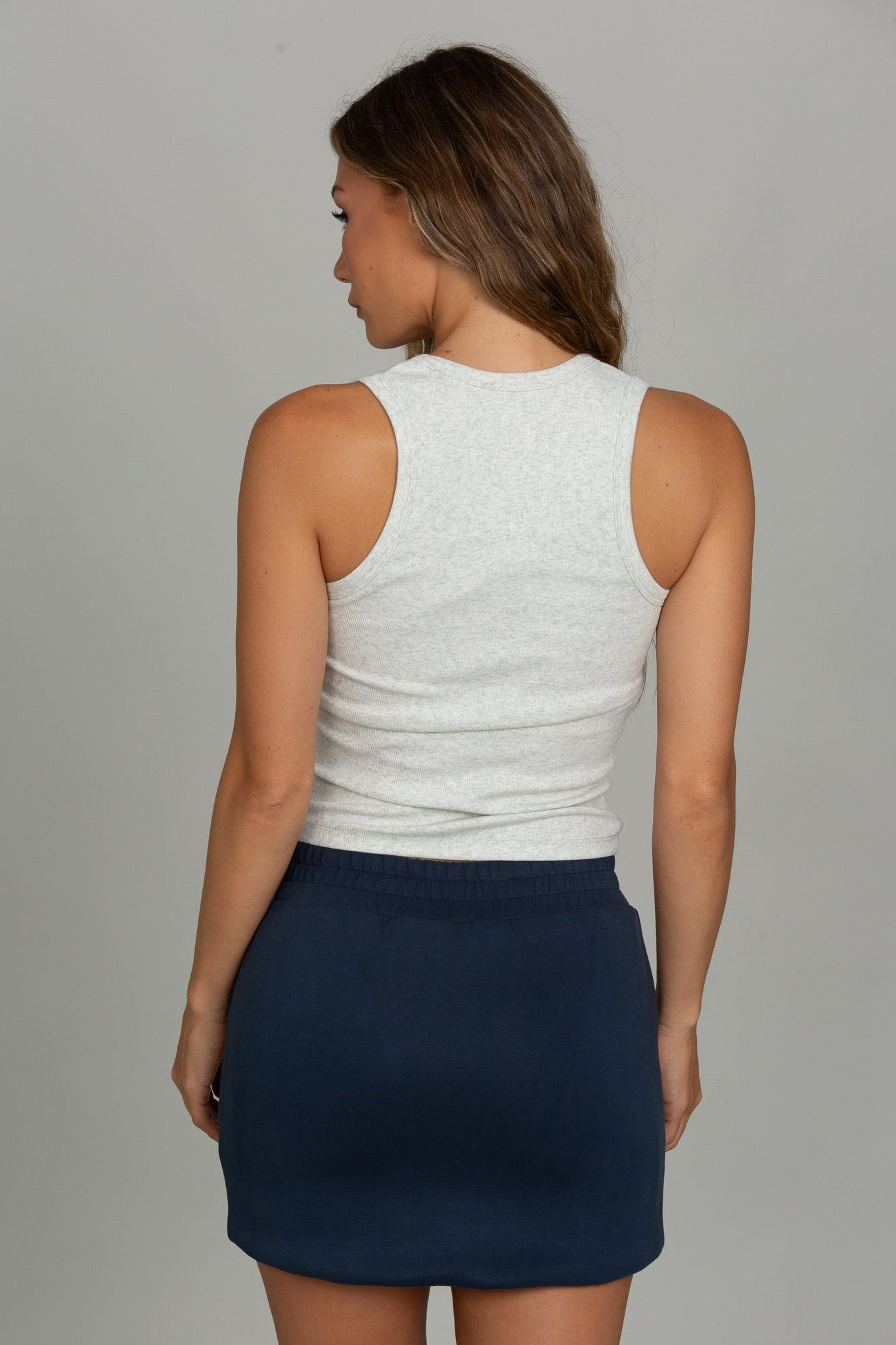 Stone Navy LuxeSoft Lounge Skirt