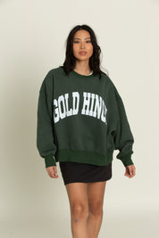 Dark Green GH Wide Arm Sweatshirt