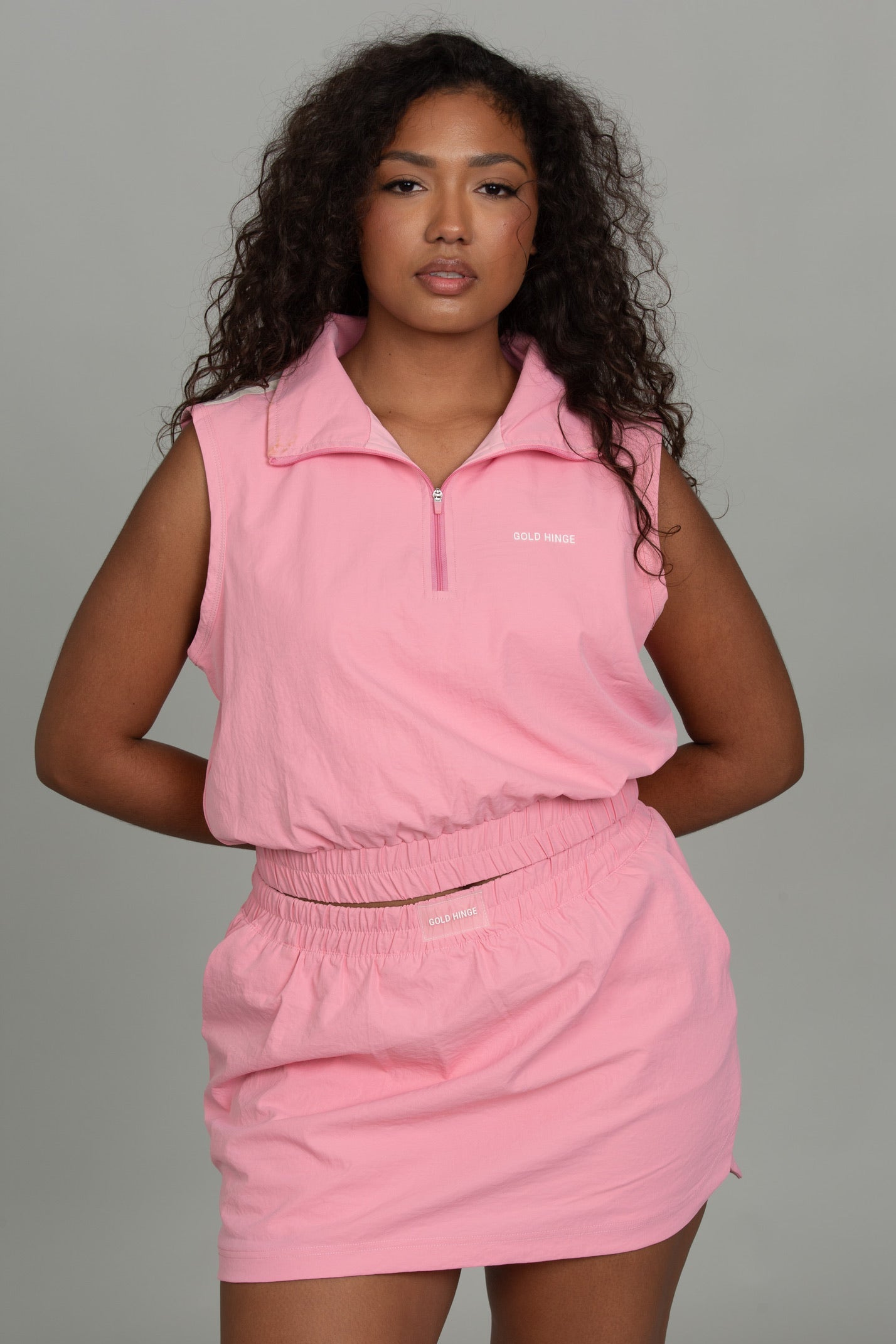 Light Pink ActiveEase Patch Skirt