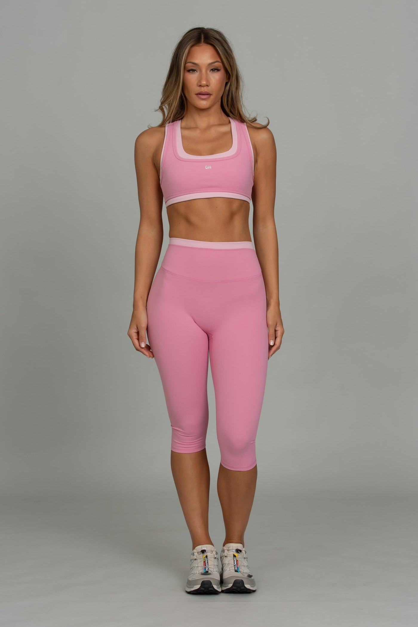 Ribbon Double Waist MotionContour Capri