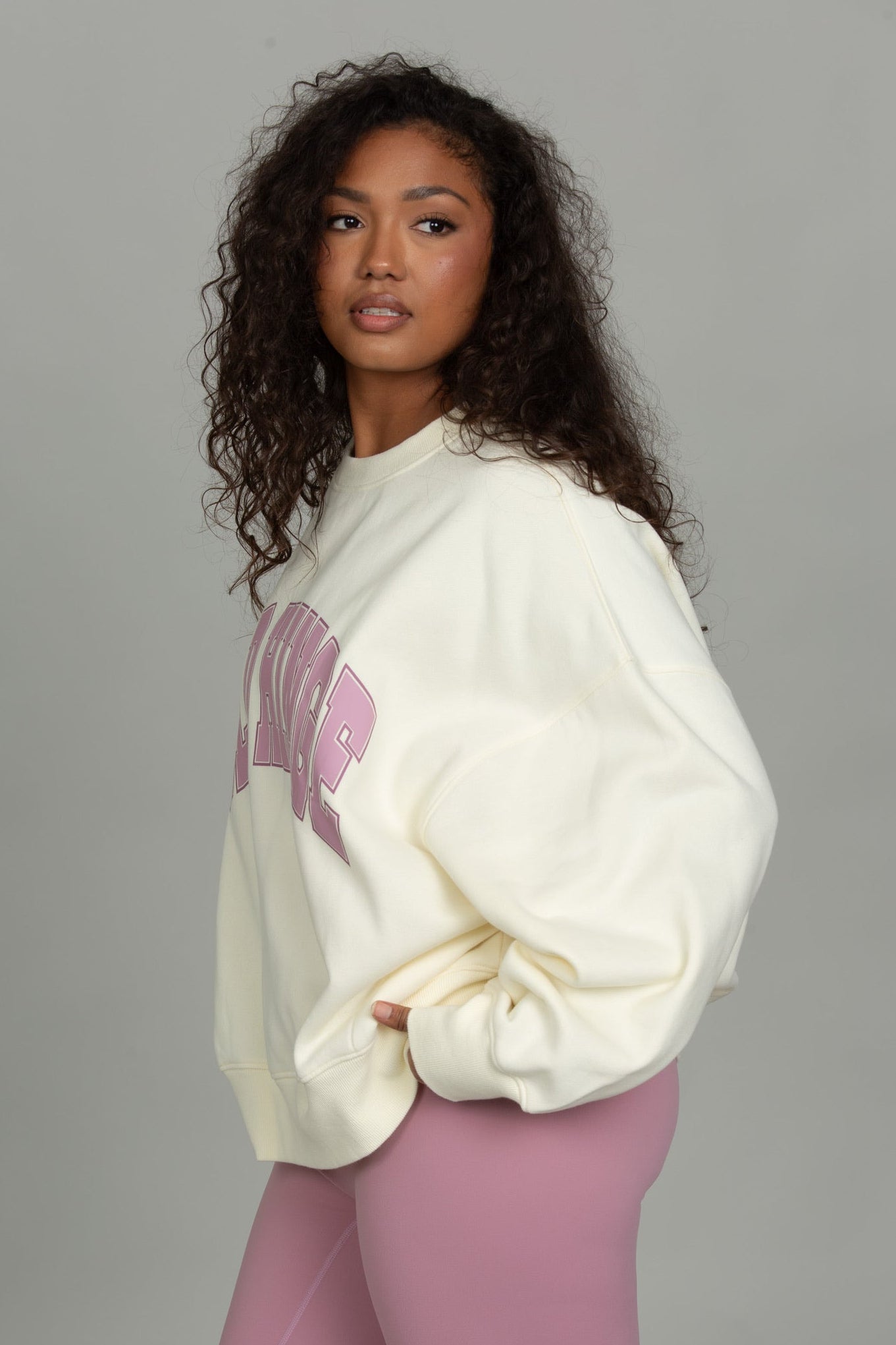 Sweet Cream GH Wide Arm Sweatshirt