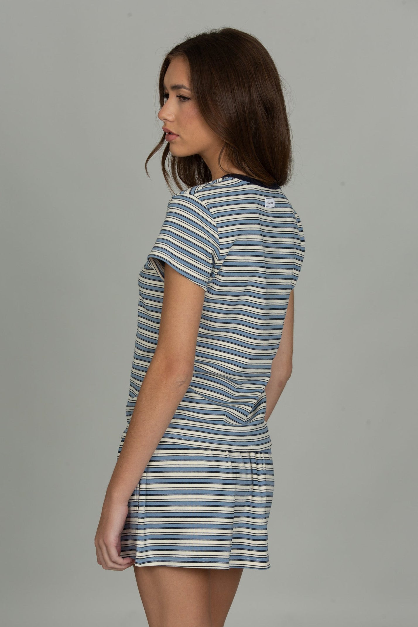 Chill Cotton Striped Tee