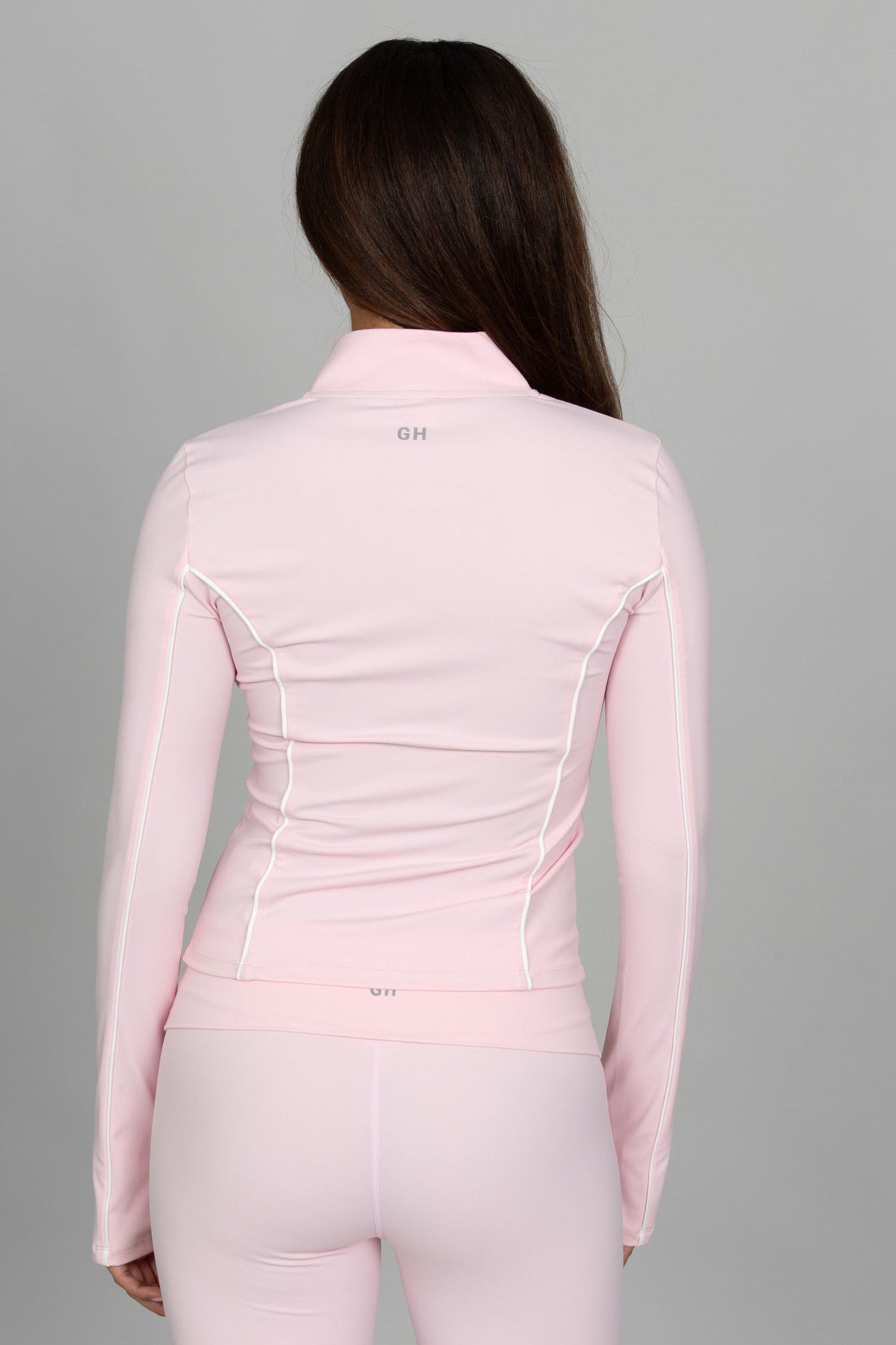 Ballet Pink Essential Half-Zip Jacket [Pre-Order]
