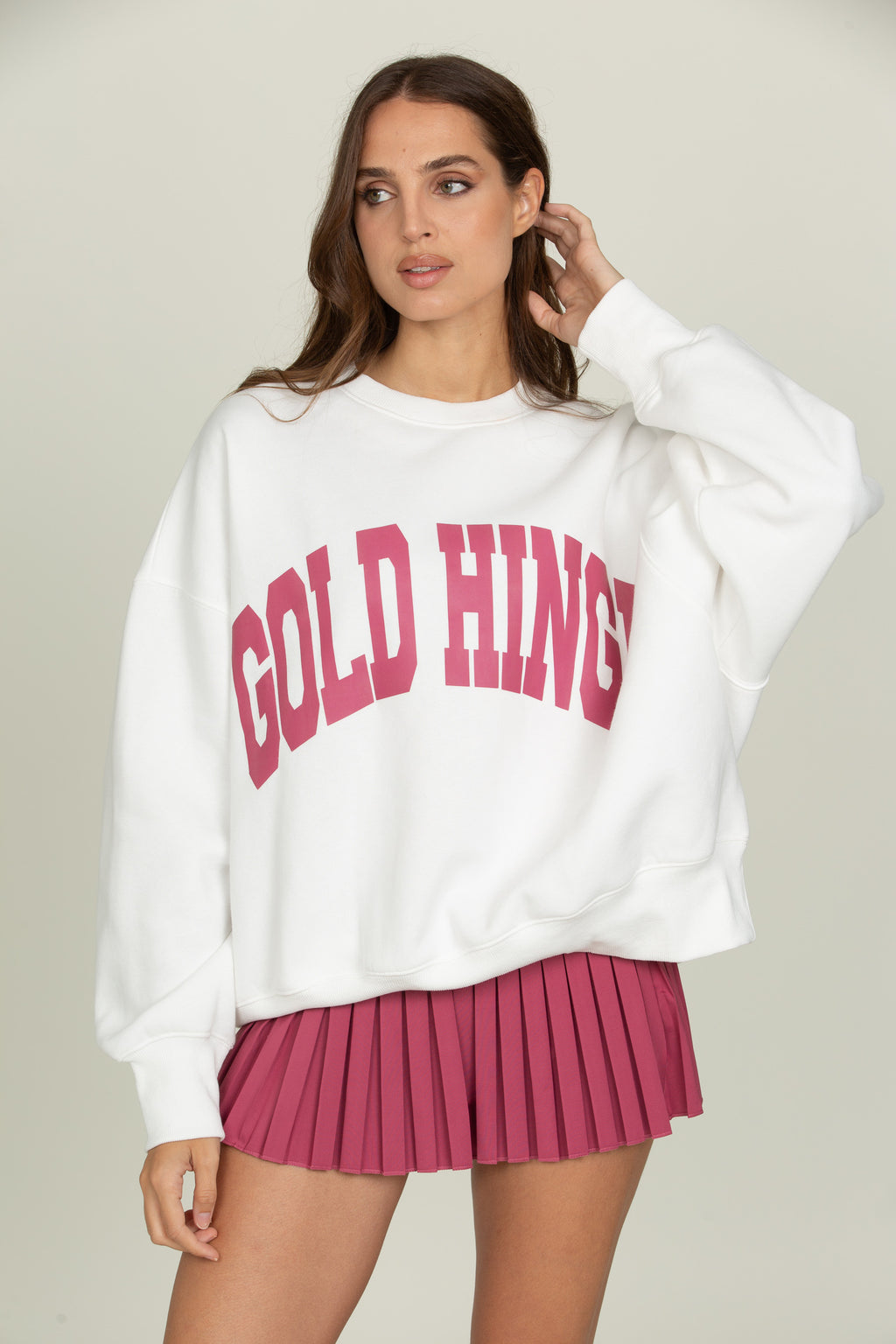 Pale Mulberry GH Wide Arm Sweatshirt