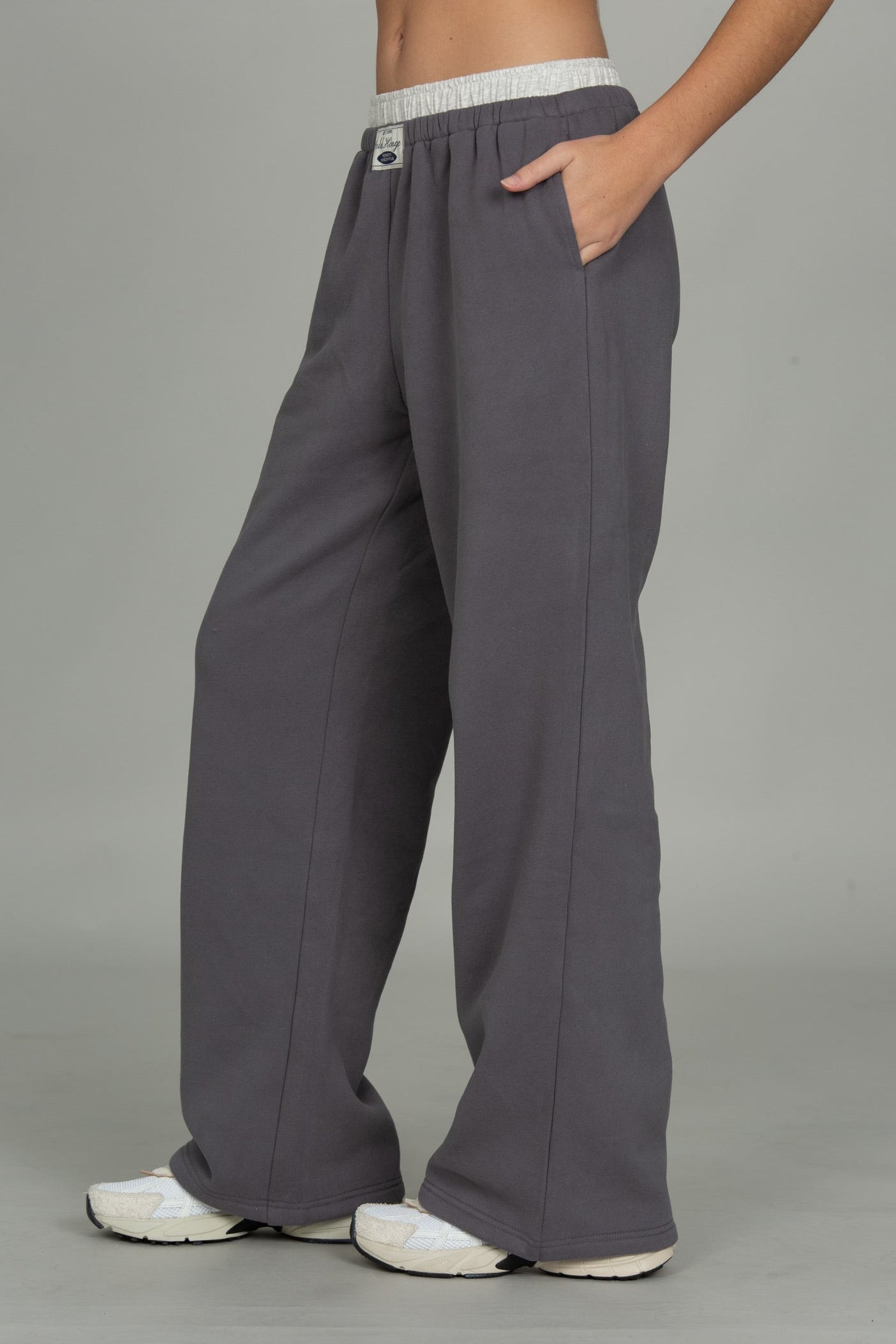 Steel Grey GH Wide Leg Sweatpant [Pre-Order]