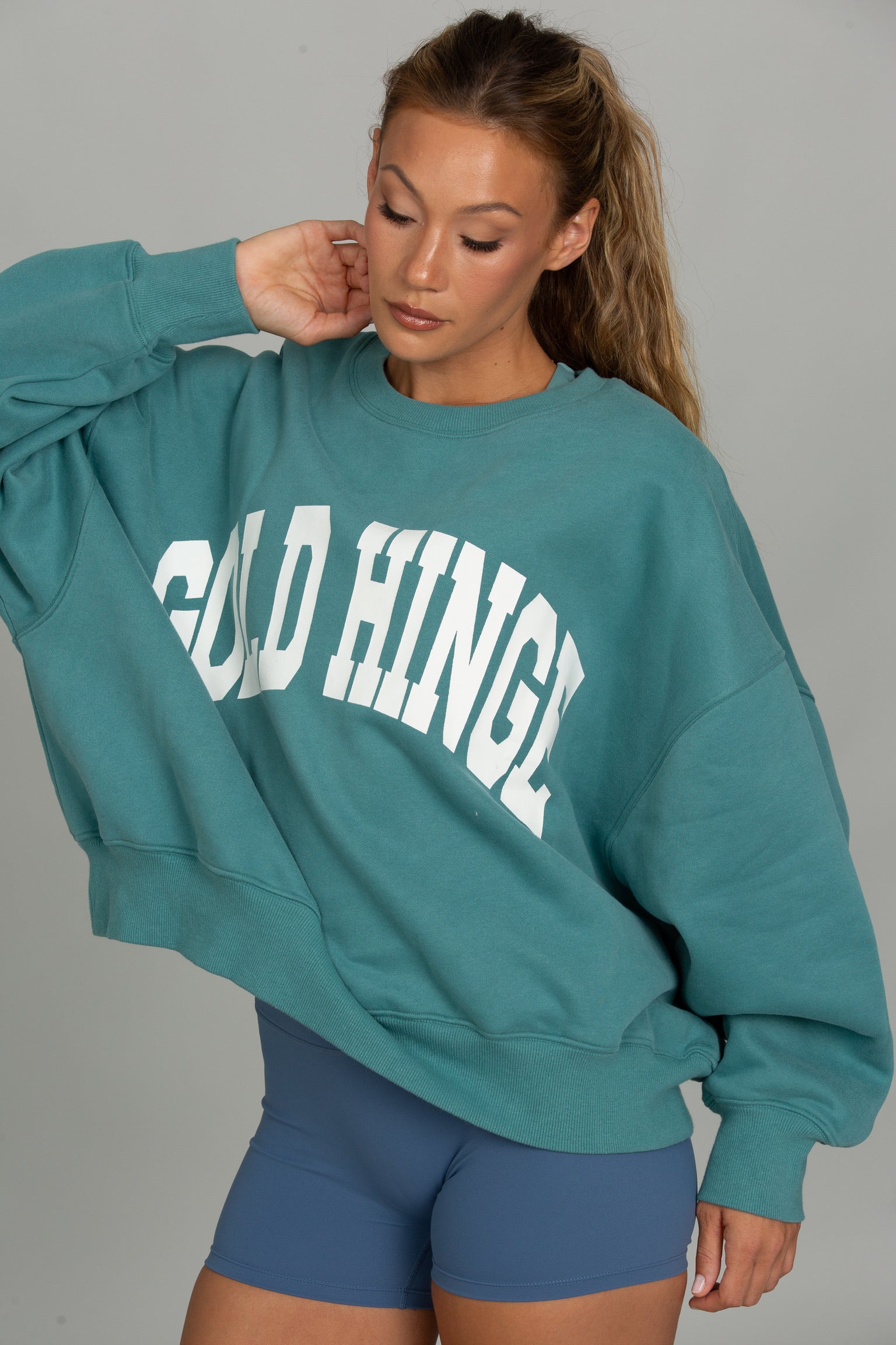 Emerald Lagoon GH Wide Arm Sweatshirt
