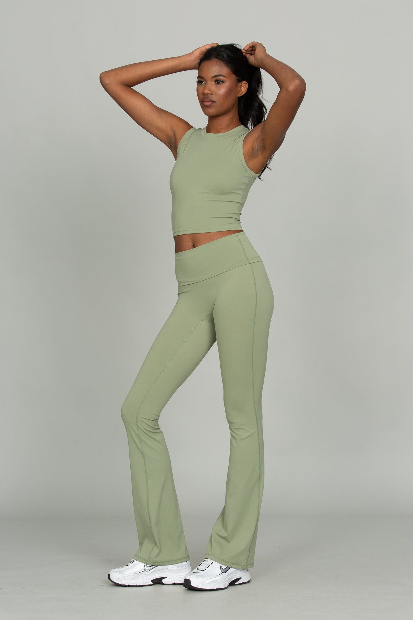 Matcha CoreSculpt Crop Tank