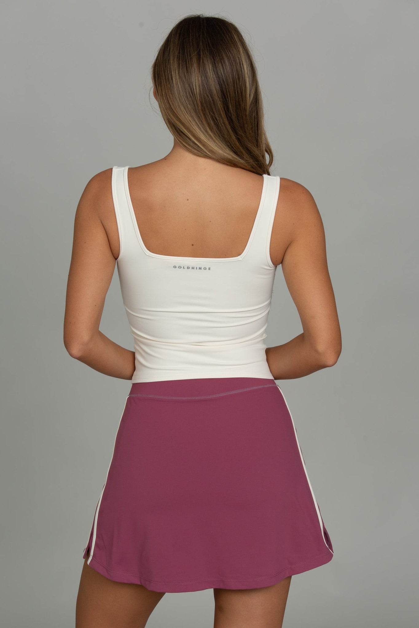Sweet Cream MotionCloud Square Neck Tank