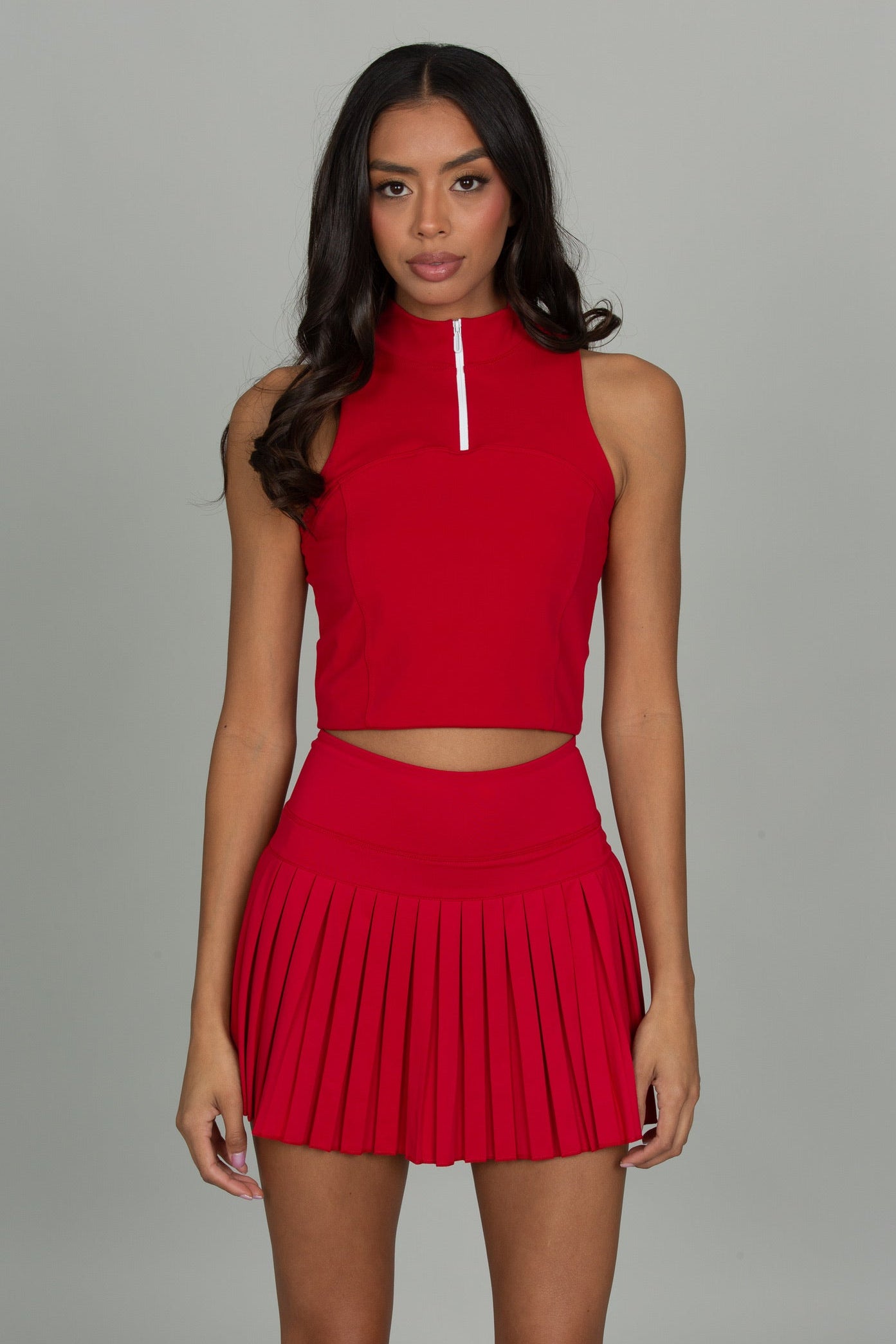 15" Ruby Pleated Tennis Skirt