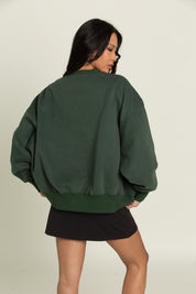 Dark Green GH Wide Arm Sweatshirt