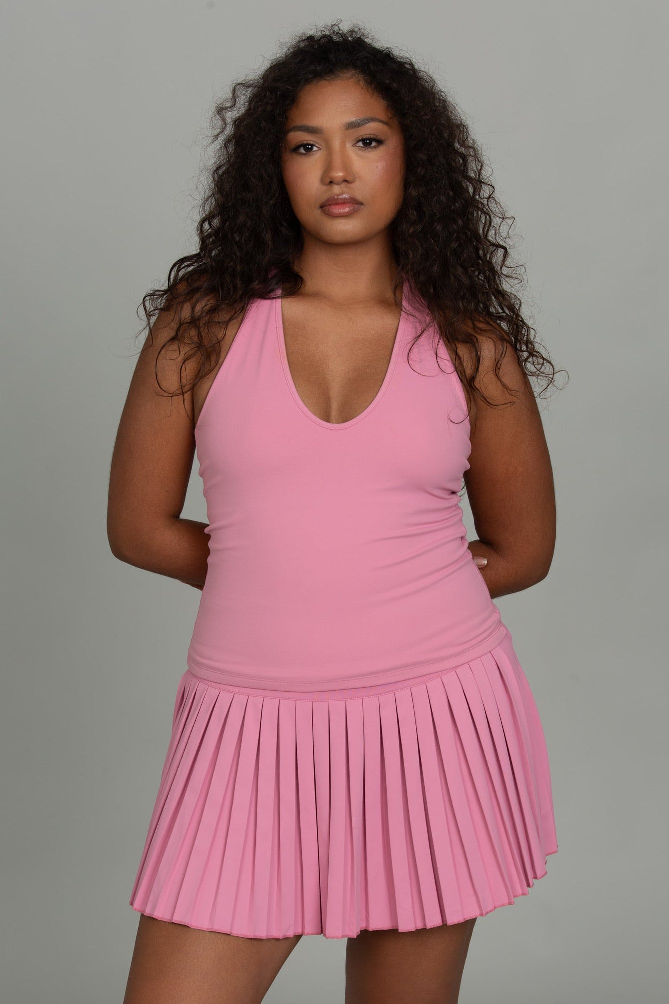 Ribbon MotionContour Halter Top