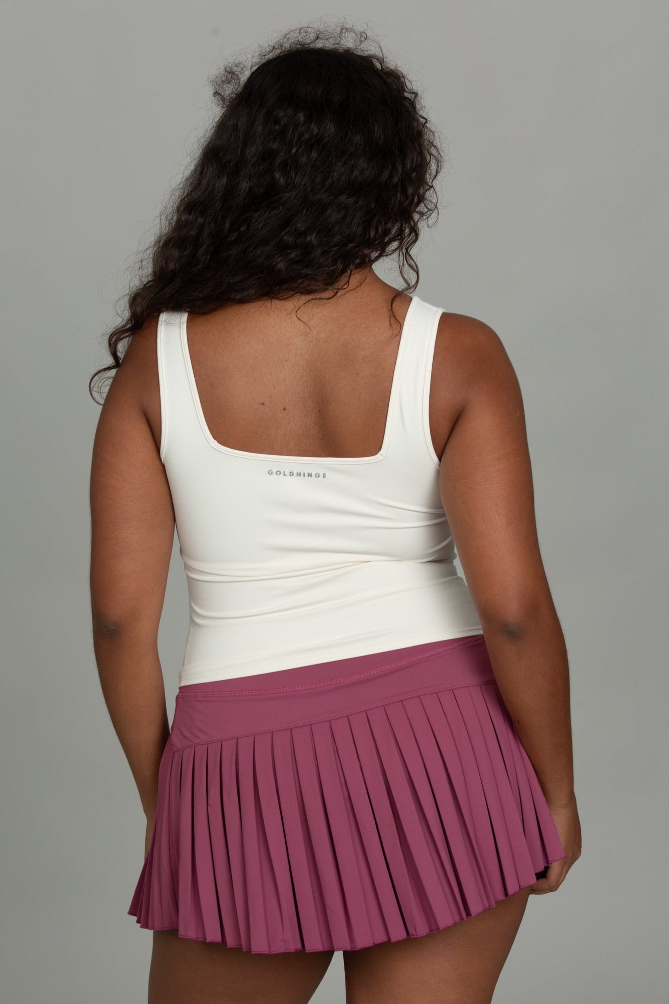 Sweet Cream MotionCloud Square Neck Tank