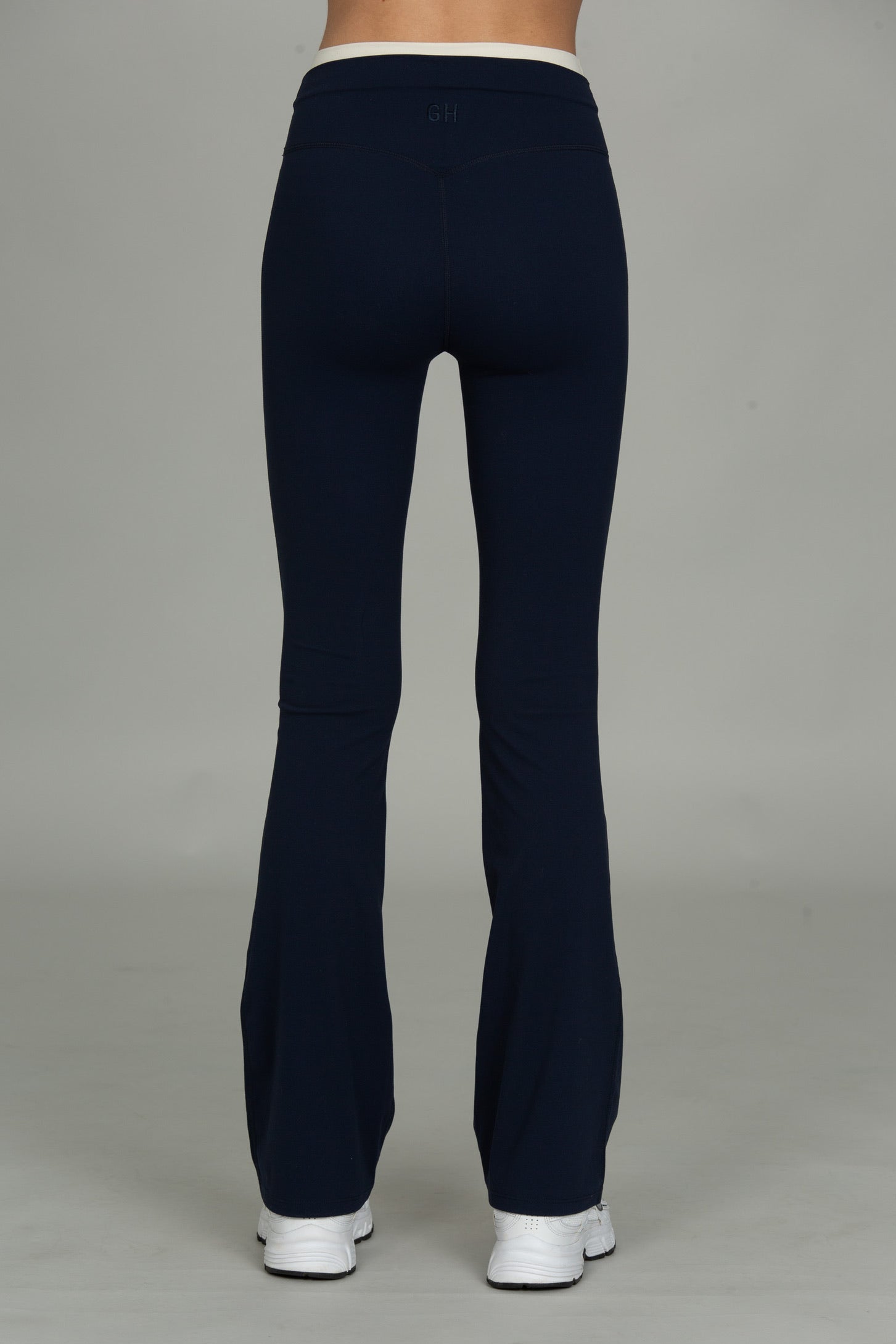 Midnight Navy Double Waist StrydeForm Flare Pant