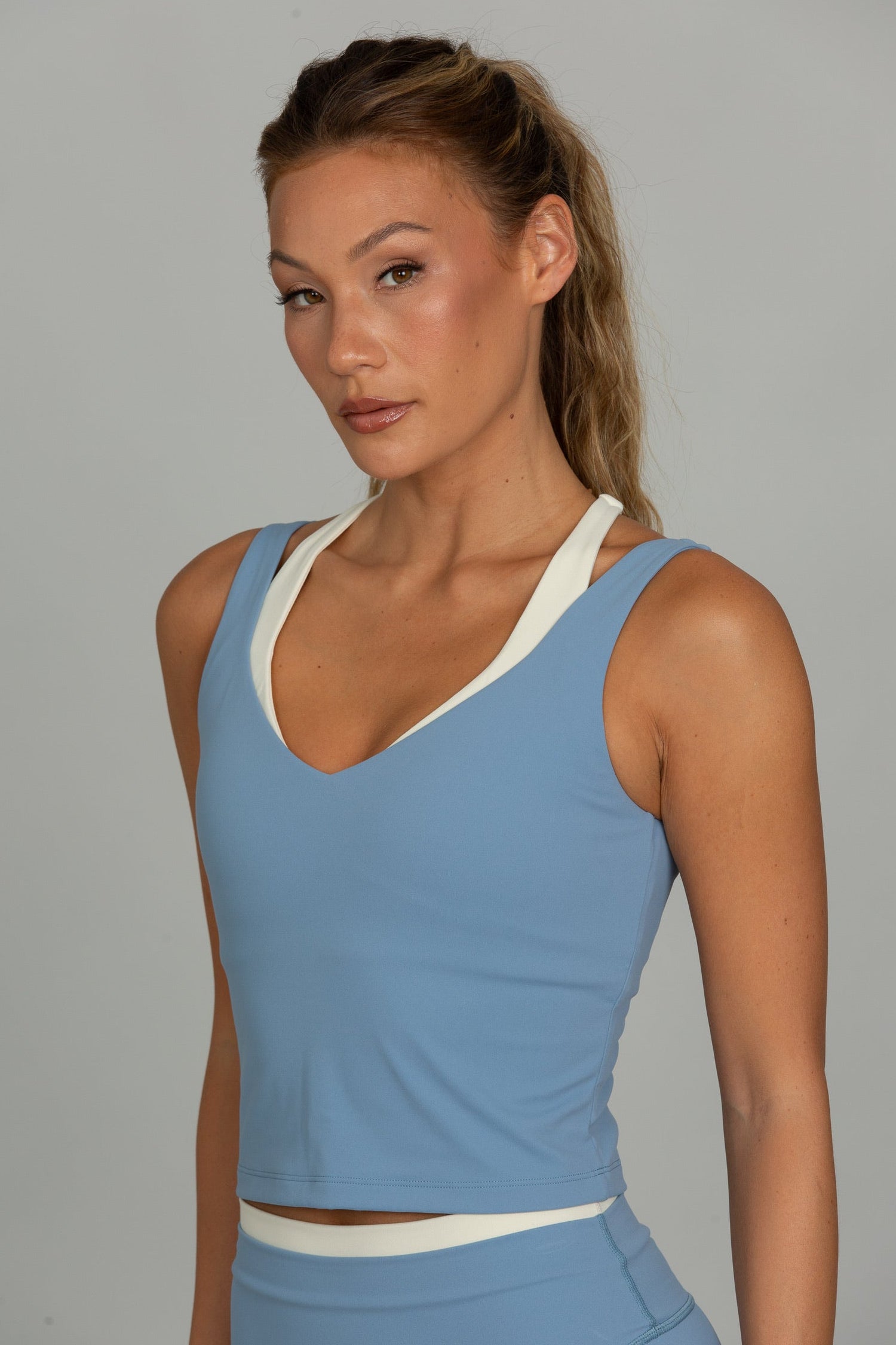 Stonewash Blue Double Layer StrydeForm Tank