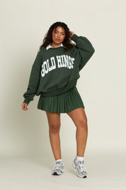 Dark Green GH Wide Arm Sweatshirt