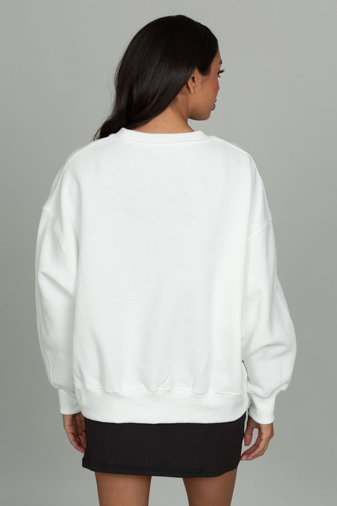 Ivory GH Wide Arm Sweatshirt – Gold Hinge