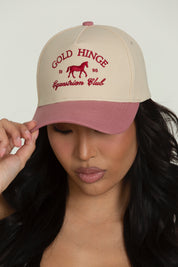 Rose Equestrian Club Hat