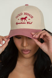 Rose Equestrian Club Hat