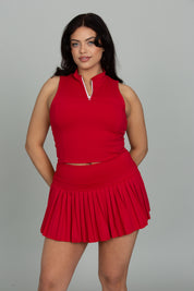 Ruby Day to Night Quarter-Zip Top
