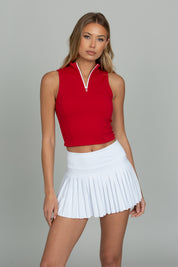 Ruby Day to Night Quarter-Zip Top