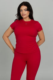 Ruby Essential Full Length Short Sleeve