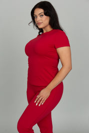 Ruby Essential Full Length Short Sleeve