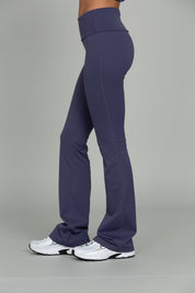 Pale Indigo Essential Foldover Flare Pant