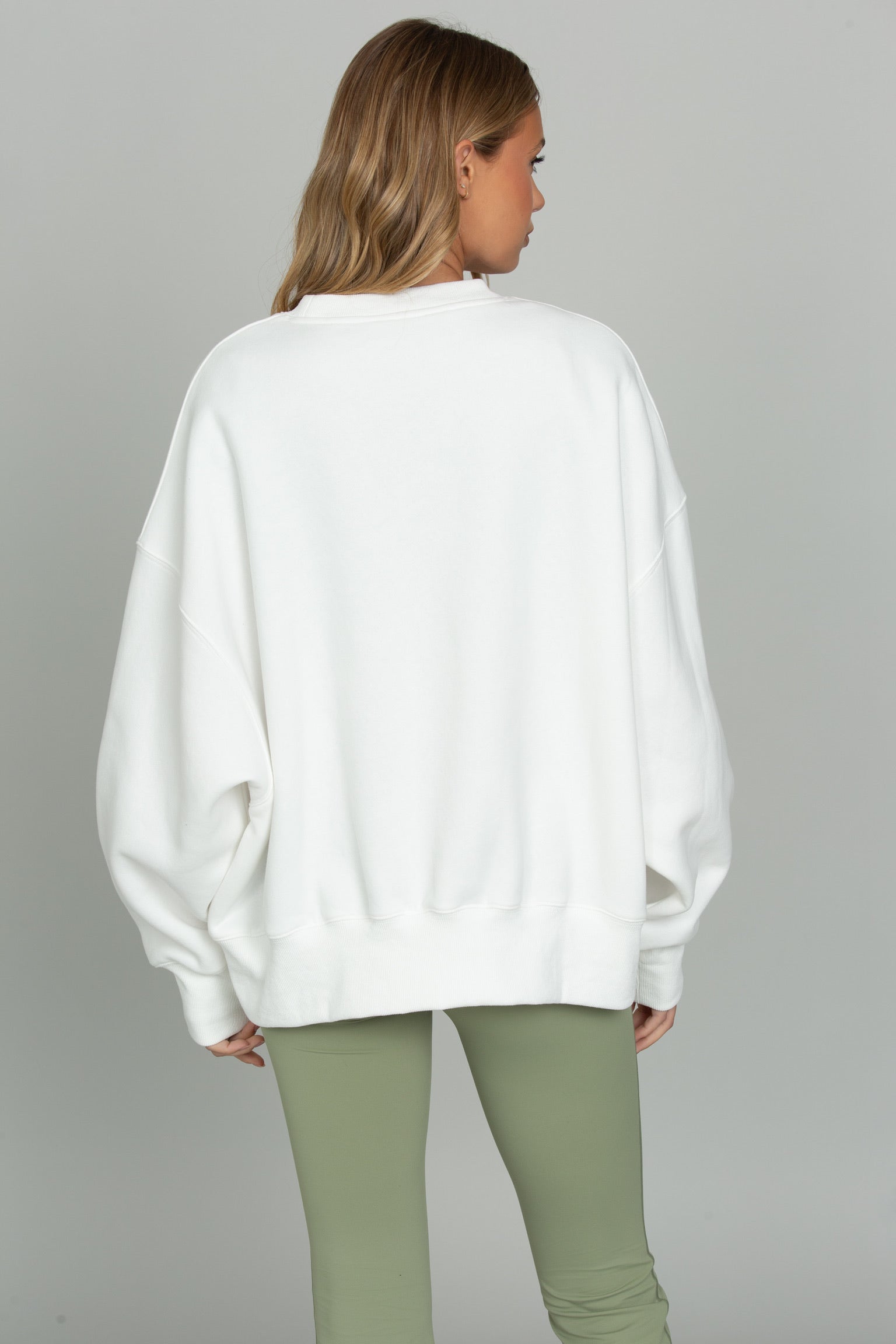 Matcha GH Wide Arm Sweatshirt – Gold Hinge